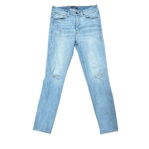 Express Light Blue Skinny Jeans